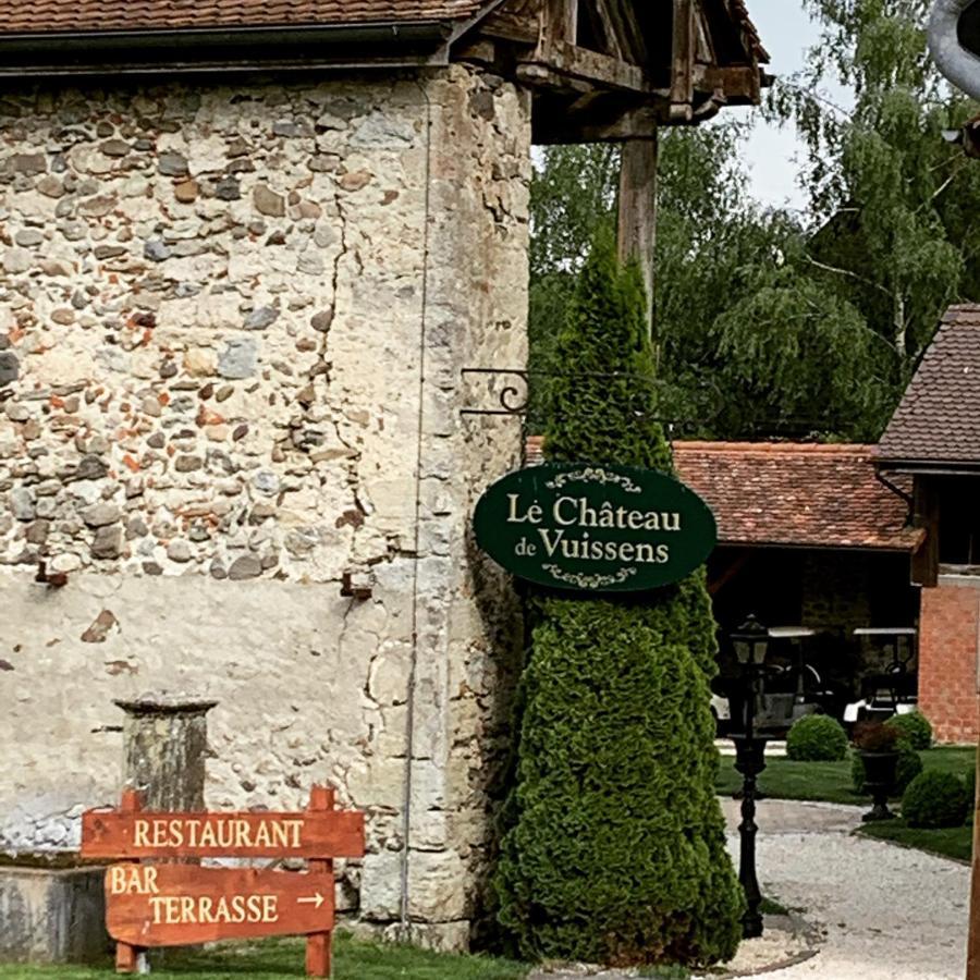 Le Chateau De Vuissens Hotel Buitenkant foto